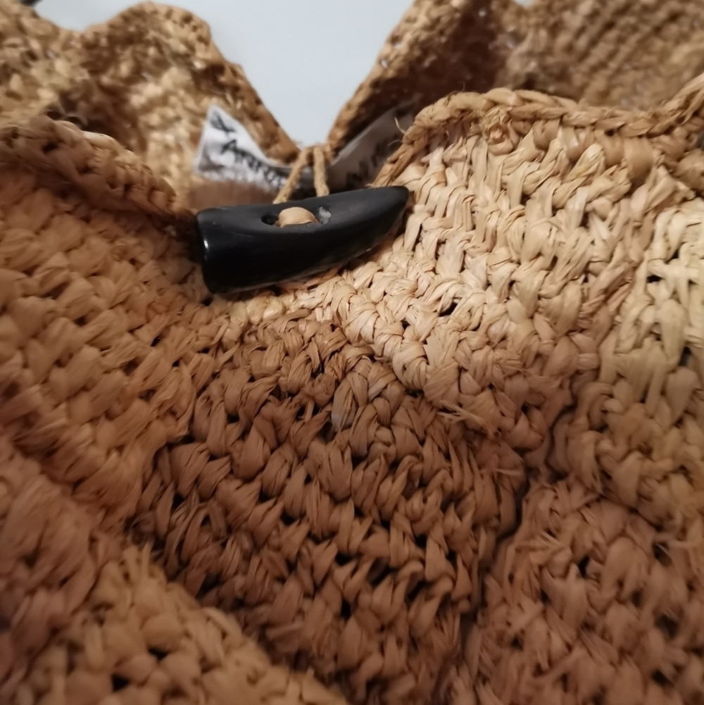 Annabel Ingall Raffia Tote Bag - Picture 8 of 10